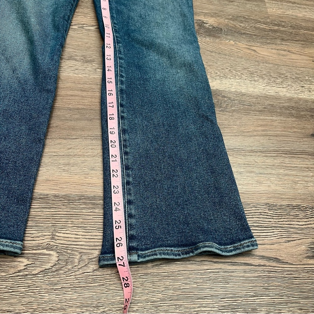 ❄️ Madewell Cali Demi-Boot Jeans Medium Wash Size 29 Stretch - Picture 13 of 14